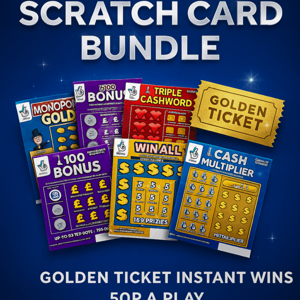 £200 National Lottery Scratch Card Bundle 💸